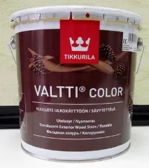 Tikkurila Valtti Color фасадна лазурь-антисептик для дерева від Тіккуріла color