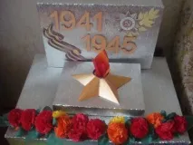 Майстер-клас «Вічний вогонь» майстер-клас