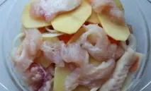 Морська мова у власному соку у НВЧ власному