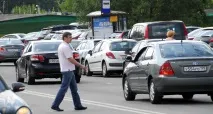 Москву захлеснули пішохідні автопідстави на «зебрах» - Суспільство зебрах