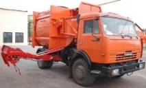 Сміттєвоз КамАЗ для транспортування побутових відходів побутових