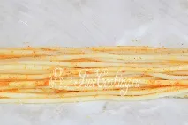 М’ясний рулет з макаронами. ясний