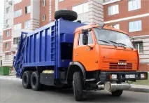 Сміттєвоз КамАЗ для транспортування побутових відходів транспортування