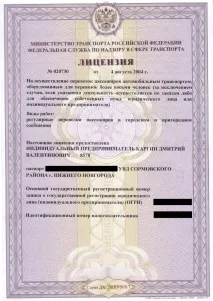 Нижегородський перевізник Дмитро Каргін отримав безстрокову ліцензію - Новини перевізник