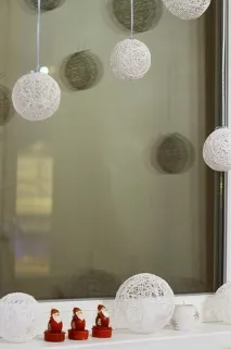Новорічна прикраса вікон своїми руками, ЧАС МАМ вікон