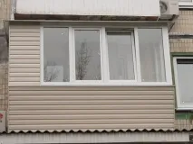 Скління балконів у хрущовках - своїми руками скління