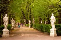 Парк «Літній сад» на карті Ленінградської області парк