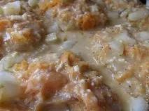 Пангасіус з льодом з духовки. пангасіус
