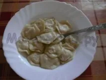 Пельмені з індички тіста
