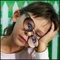 Погана постава - поганий зір порушення