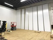 Правила монтажу холодильної камери, Складання холодильної камери на фасонних елементах холодильної