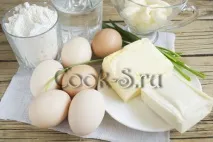 Профітролі з сиром - Покроковий рецепт з фото, Закуски сиром
