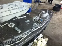 Проржавів бензобак у Паджеро4, тече бензин проржавів