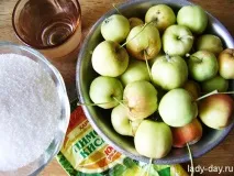 Райські яблучка, варення з хвостиками, Прості рецепти з фото райські