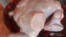 Рецепт Курка з апельсинами та салатом, Курка в апельсиново-соєво-медовому соусі з гарніром (салат апельсинами