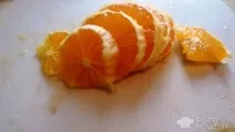 Рецепт Курка з апельсинами та салатом, Курка в апельсиново-соєво-медовому соусі з гарніром (салат апельсинами