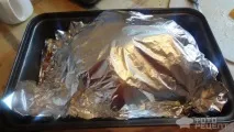 Рецепт Курка з апельсинами та салатом, Курка в апельсиново-соєво-медовому соусі з гарніром (салат апельсинами