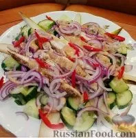 Салат з куркою, Куряче філе, Страви з соєвим соусом, рецепти з фото на 41 рецепт філе