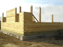 Зробити будинок із бруса своїми руками з внутрішнім оздобленням внутрішнім