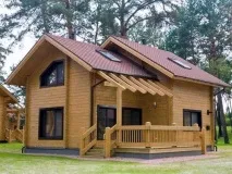 Зробити будинок із бруса своїми руками з внутрішнім оздобленням руками