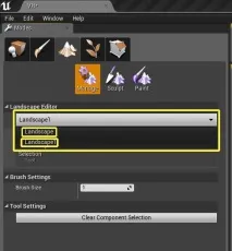 Unreal Engine 4 - Створення ландшафту створення