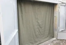 Утеплені штори для воріт гаража штори