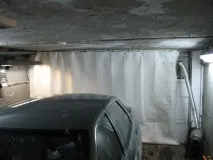 Утеплені штори для воріт гаража утеплені