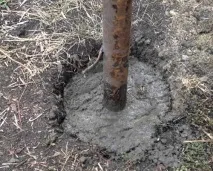 Установка стовпів для паркану з профнастилу своїми руками оптимальна відстань між ними паркану