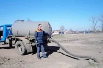 Вакуумний насос для асенізаторської машини асенізаторської