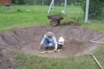 Влаштування водоймища на дачі. дачі