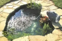 Влаштування водоймища на дачі. водоймище
