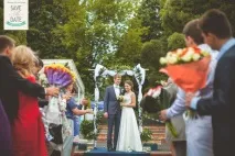 Витончене весілля у морському стилі від Марії та Лева стилі