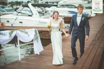 Витончене весілля у морському стилі від Марії та Лева стилі