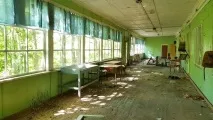 Покинутий табір - Блакитні дачі блакитні