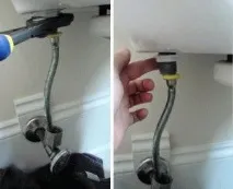 Жорстка підводка для унітазу призначення, види, принцип, інструкція з підключення, можливі види