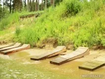Агротуристичний комплекс «Український берег» - Старомайнський, Ульянівська область, фото бази відпочинку, берег
