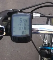 Велокомп’ютер на 4 рядки SD-563A (Bicycle computer) ютер