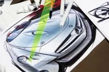 Автомобільний дизайн зроблено Mercedes-Benz автомобільний