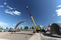 Безкаркасні арочні будівлі та ангари арочні