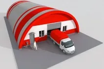 Безкаркасні арочні будівлі та ангари арочні