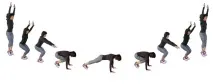Берпі (бурпі, burpee) вправи, техніка виконання, користь бурпі