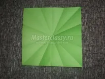 Орігамі. Свічник-квітка. Майстер клас з покроковими фото покроковими