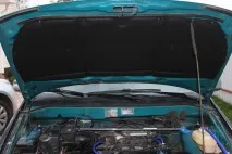 Mitsubishi Space Runner зелений коник › Бортжурнал › капот mitsubishi