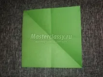 Орігамі. Свічник-квітка. Майстер клас з покроковими фото клас