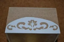 Декупаж шкатулки із застосуванням декупаж