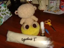 Робимо мордочку іграшки (сухе валяння) сухе
