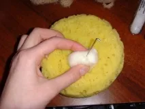Робимо мордочку іграшки (сухе валяння) робимо