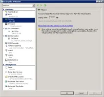 Динамічна пам’ять у Hyper-V Memory
