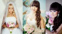Домашні зачіски своїми руками - Весільні зачіски з чубчиком – модна фішка сезону домашні