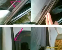 Доробка заводських ущільнювачів дверей ВАЗ своїми руками руками